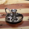 Elit Mumluk & Şinanay & El Şamdanı Kendinden İğneli Nikel El yapımı bakır şamdan — Elit Mumluk & Şinanay & El Şamdanı Kendinden İğneli Nikel — detay — BakırBul