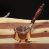 Klasik Ritüel Gezdirme Tütsülük & Buhurdanlık Kırmızı El yapımı bakır tütsülük — Klasik Ritüel Gezdirme Tütsülük & Buhurdanlık Kırmızı — detay — BakırBul