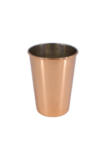 El yapımı bakır bardak — Lungo Bardak Düz 530 Ml Kırmızı — BakırBul
