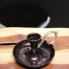 Metal Nostalji Mumluk & El Şamdanı Kendinden İğneli Acı Kahve El yapımı bakır şamdan — Metal Nostalji Mumluk & El Şamdanı Kendinden İğneli Acı Kahve — paket içeriği — BakırBul