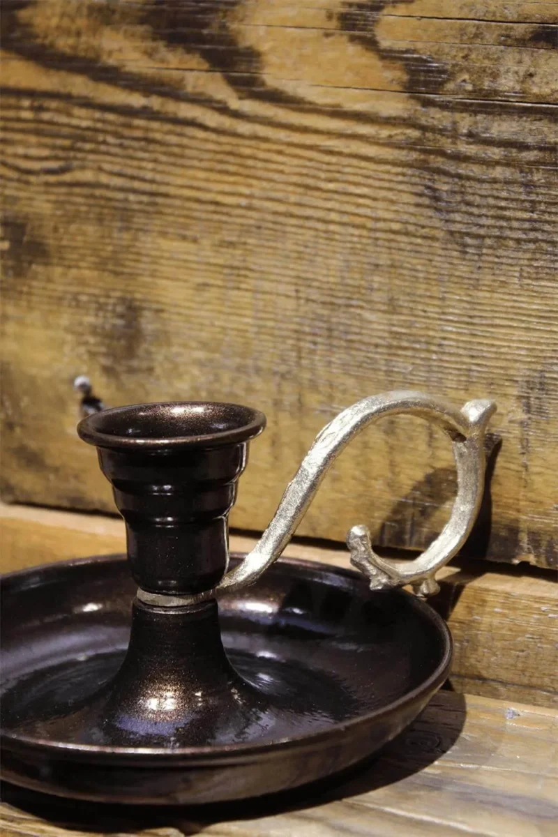 Metal Nostalji Mumluk & El Şamdanı Kendinden İğneli Acı Kahve El yapımı bakır şamdan — Metal Nostalji Mumluk & El Şamdanı Kendinden İğneli Acı Kahve — görsel 11 — BakırBul