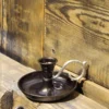 Metal Nostalji Mumluk & El Şamdanı Kendinden İğneli Acı Kahve El yapımı bakır şamdan — Metal Nostalji Mumluk & El Şamdanı Kendinden İğneli Acı Kahve — kullanım — BakırBul