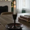 El yapımı bakır şamdan — Metal Vintage Mumluk & El Şamdanı Acı Kahve — BakırBul