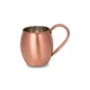 El yapımı bakır bardak — Moscow Mule Bardak Düz 500 ml Skoç — BakırBul