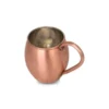 El yapımı bakır bardak — Moscow Mule Bardak Düz 500 ml Skoç — detay — BakırBul
