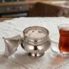 El yapımı bakır şekerlik — Rumeli Şekerlik El Dövme Nikel — BakırBul