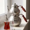 dilimli-caydanlik-2-no-kalin-el-dovme-nikel-bb1958-2-sahne-1 El yapımı bakır çaydanlık — Dilimli Bakır Çaydanlık 2 No Kalın El Dövme Nikel — çay demleme ve servis — BakırBul