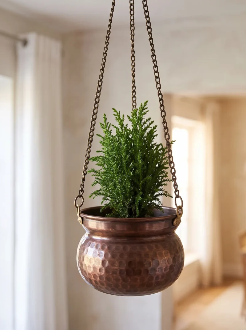kabak-saksi-1-no-10-cm-el-dovme-oksit-bb2569-3-sahne-1 El yapımı bakır ürün — Kabak Bakır Saksı 1 No 10 cm El Dövme Oksit — bitki yetiştirme ve iç mekân dekorasyonu — BakırBul