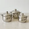 mini-guvec-tencere-3-lu-takim-el-dovme-nikel-bb8184-2-sahne-2 El yapımı bakır tencere — Mini Bakır Güveç Tencere 3'lü Takım El Dövme Nikel — yemek pişirme ve sofrada servis — BakırBul