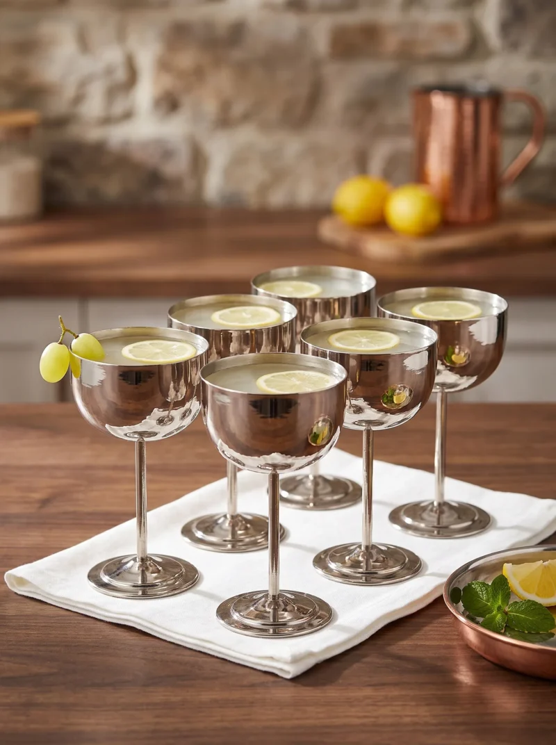 vino-bakir-kadeh-2-no-duz-400-ml-6li-takim-nikel-bb0457-62-sahne-1 El yapımı bakır kadeh — Vino Bakır Kadeh 2 No Düz 400 ml 6'lı Takım Nikel — soğuk içecek ve şerbet servisi — BakırBul